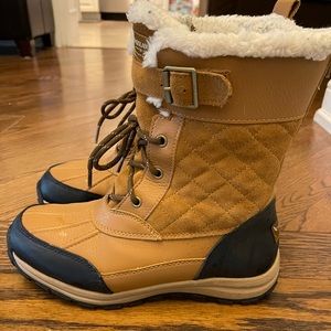 Koolaburra. By ugg winter boot brown / black size 9
